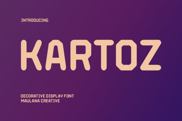 Kartoz Font - Featured Image