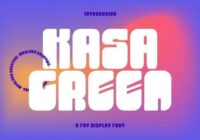 Kasa Green Font - Featured Image