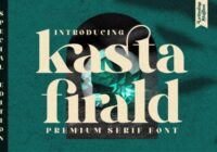 Kasta Firald Font - Featured Image
