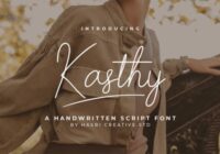Kasthy Font - Featured Image