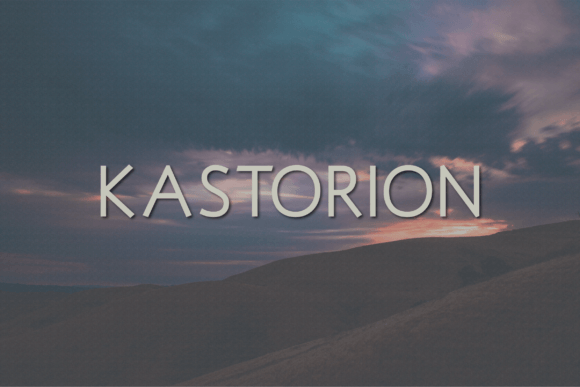 Kastorion Font - Featured Image