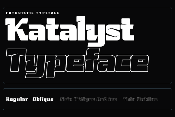 Katalyst Font - Featured Image