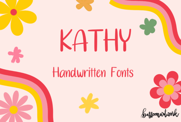 Kathy Handwritten Font - Featured Image
