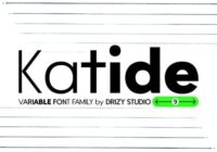 Katide Font - Featured Image