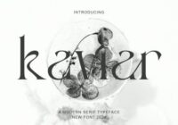 Kaviar Font - Featured Image