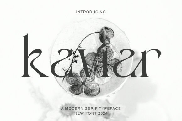 Kaviar Font - Featured Image