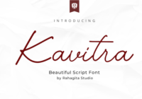 Kavitra Font - Featured Image
