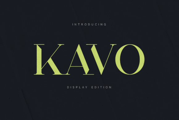 Kavo Font - Featured Image