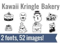 Kawaii Kringle Bakery Font - Featured Image