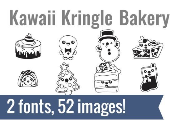 Kawaii Kringle Bakery Font - Featured Image