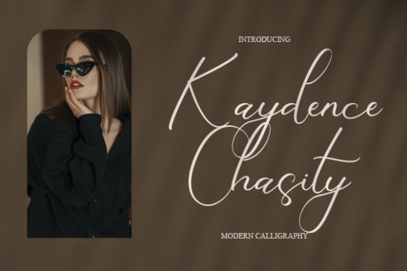 Kaydence Chasity Font - Featured Image
