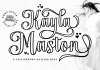 Kayla Maston Font - Featured Image