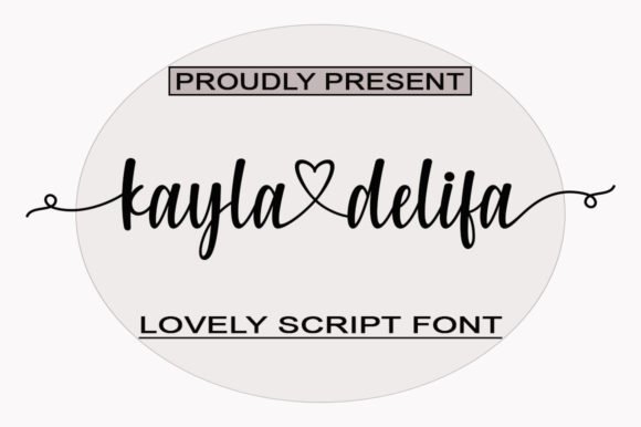 Kayladelifa Font - Featured Image