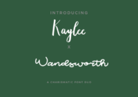 Kaylee X Wandsworth Duo Font - Featured Image