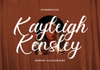 Kayleigh Kensley Font - Featured Image