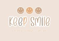 Keep Smile Font - Featured Image