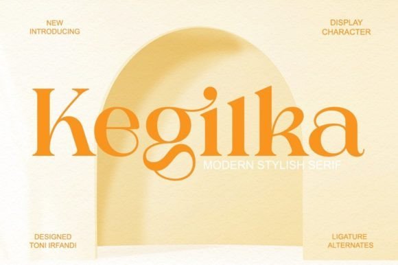 Kegilka Font - Featured Image