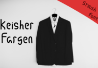 Keisher Fargen Font - Featured Image