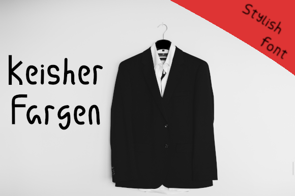 Keisher Fargen Font - Featured Image