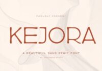 Kejora Font - Featured Image