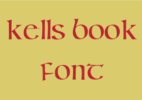Kells Book Font - Featured Image