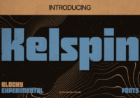 Kelspin Font - Featured Image