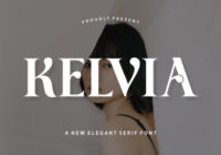 Kelvia Font - Featured Image