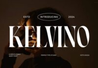 Kelvino Font - Featured Image