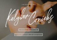 Kelyber Conieks Font - Featured Image