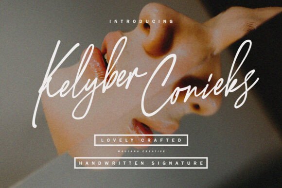 Kelyber Conieks Font - Featured Image