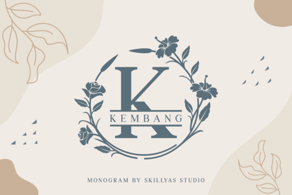 Kembang Monogram Font - Featured Image
