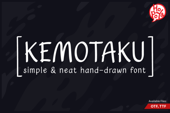 Kemotaku Font - Featured Image