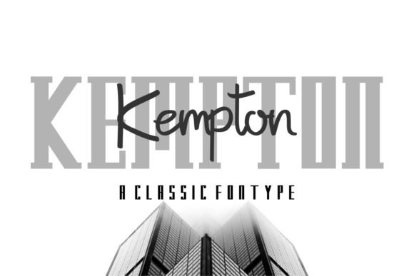 Kempton Duo Font - Featured Image