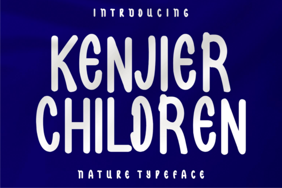 Kenjier Children Font - Featured Image