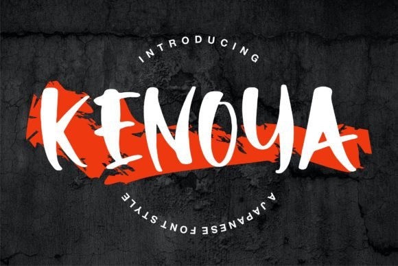 Kenoya Font - Featured Image