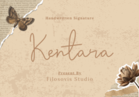 Kentara Font - Featured Image