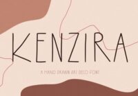 Kenzira Font - Featured Image