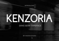 Kenzoria Font - Featured Image