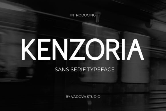 Kenzoria Font - Featured Image
