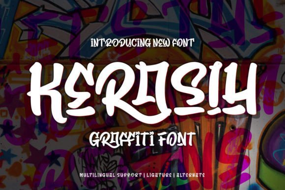 Kerasih Font - Featured Image