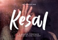 Kesal Font - Featured Image