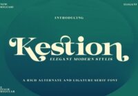 Kestion Font - Featured Image