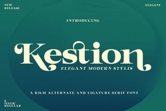 Kestion Font - Featured Image
