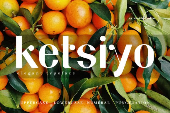 Ketsiyo Font - Featured Image