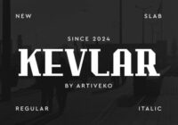 Kevlar Font - Featured Image