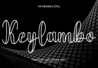 Keylambo Font - Featured Image