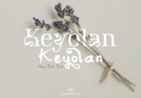 Keyolan Duo Font - Featured Image