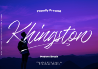 Khingston Font - Featured Image