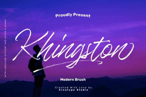 Khingston Font - Featured Image