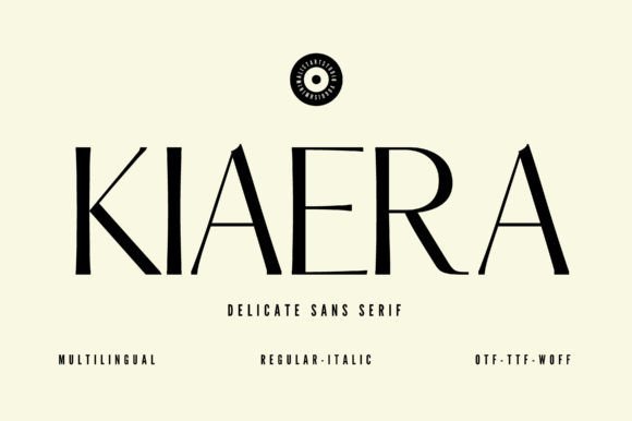 Kiaera Font - Featured Image